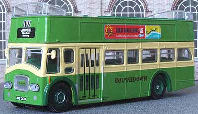 Southdown Leyland Titan PD3 NCME Queen Mary opentop.